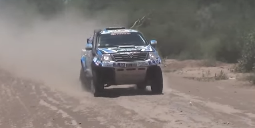 Del Viso en el Dakar 2017