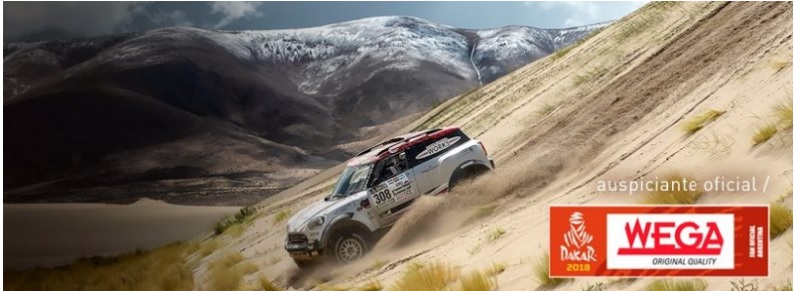 Wega presente en el Dakar 2018