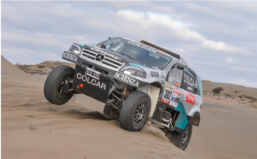 La marca líder en autopartes en el Dakar 2018