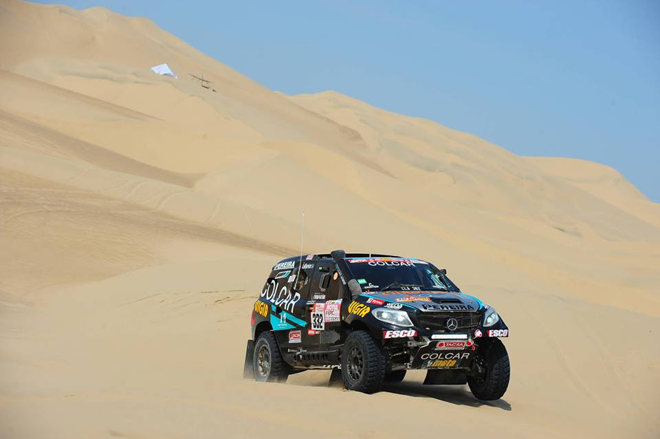 Silva completó la Etapa 3 y avanza en el Dakar