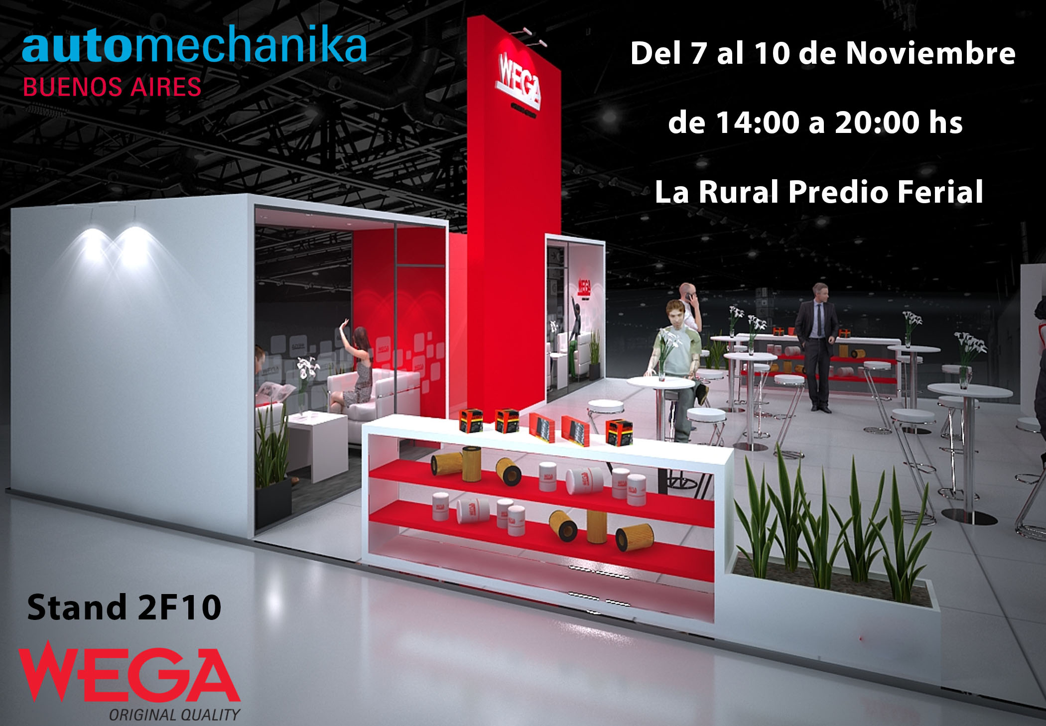 WEGA PRESENTE EN AUTOMECHANIKA BUENOS AIRES 2018