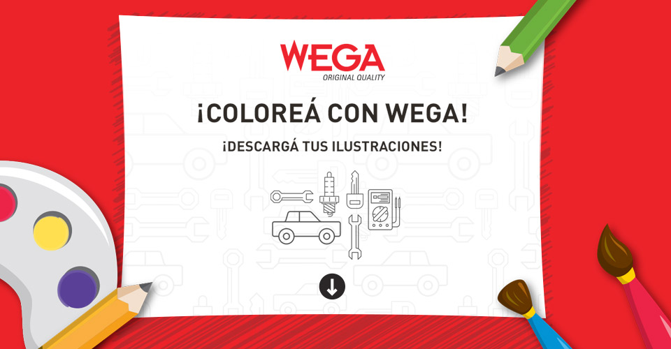 Coloreá con Wega