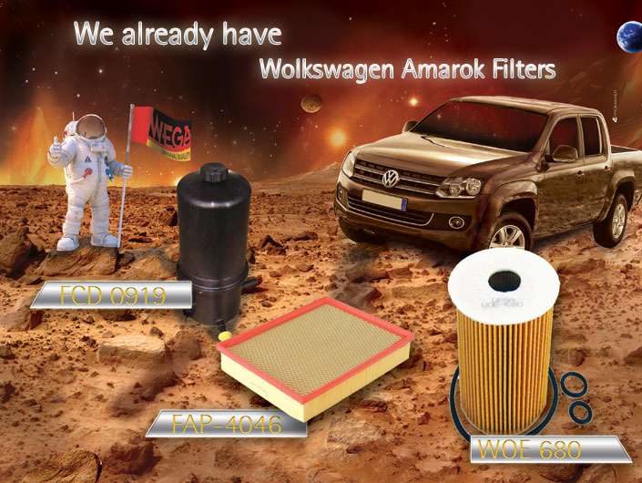 WE ALREADY HAVE VOLKSWAGEN AMAROK FILTERS  